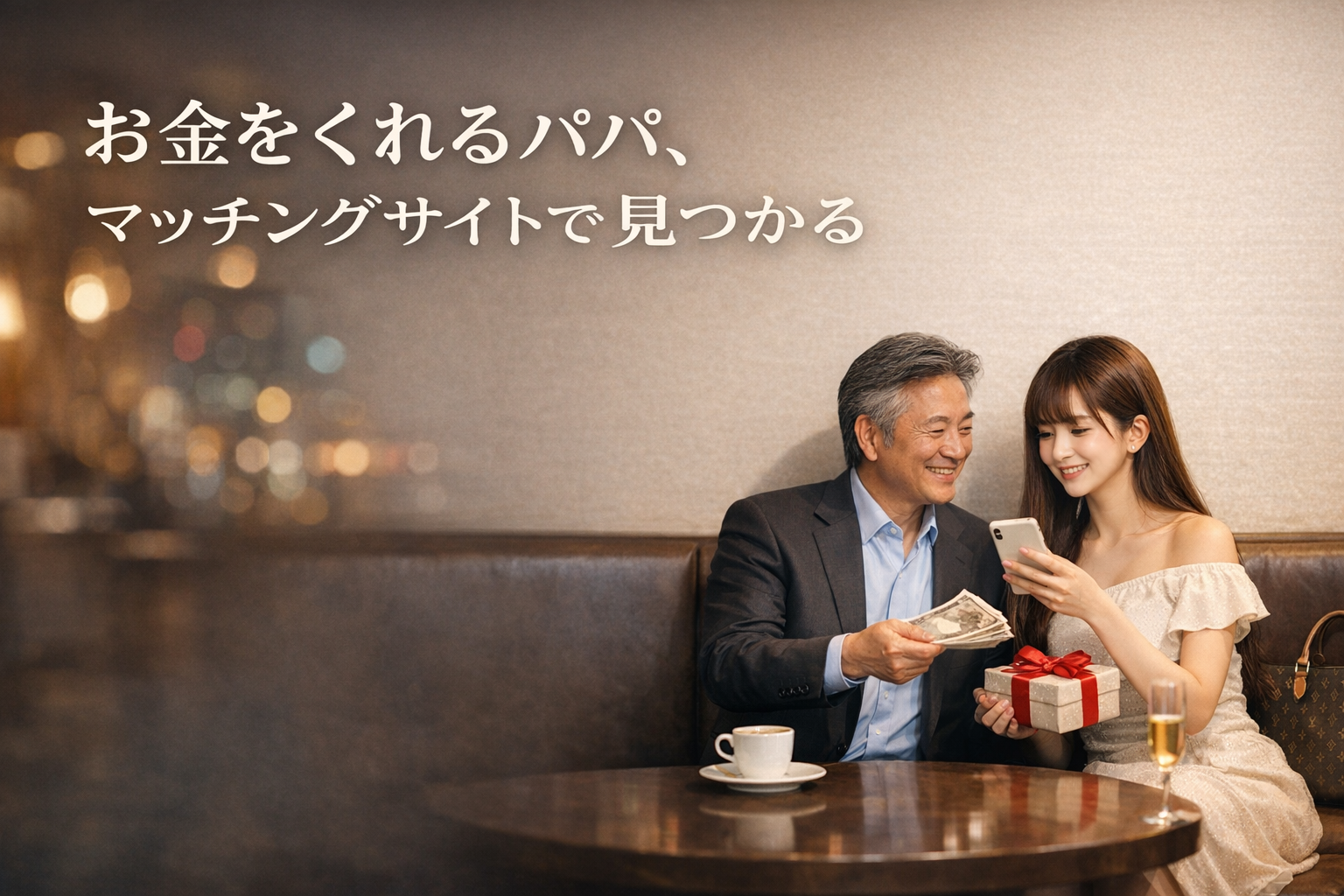 頼りになるお金くれるパパから借金したり支援されるために使えるサイト3選